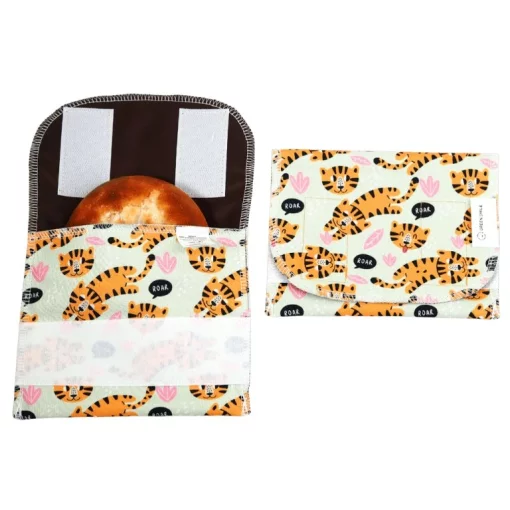 Svačinová kapsa houska Tygři